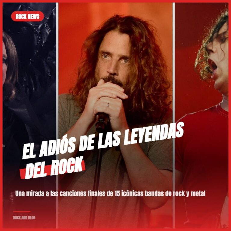 El adiós de las leyendas del rock